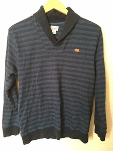 Lucky Brand California Blue Stripe Long Sleeve Sweatshirt / Sweater Youth Large - Picture 1 of 5