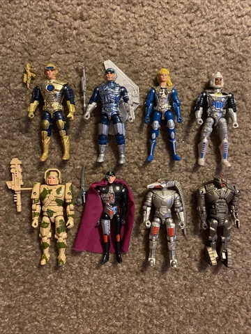 Mattel Captain Power 1987 Vintage Eight Figure Set Cover