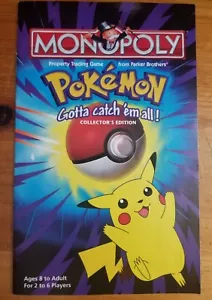 Pieza de repuesto del libro de instrucciones de Pokémon Monopoly (1999) - Imagen 1 de 3