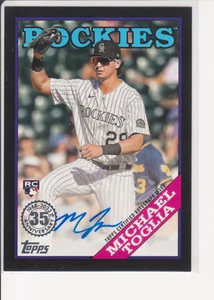 2023 TOPPS #026/199 MICHAEL TOGLIA ROOKIE AUTOGRAPH 1988 BLACK PARALLEL RC AUTO - Picture 1 of 2