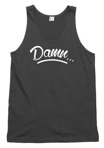 Damn Funny Mens Womens Vest Tank Top - Picture 1 of 4