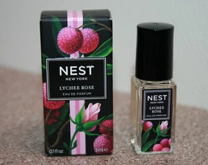 Mini perfume NEST New York Lychee Rose eau de parfum 0,1 oz 0,1/3 ml tamaño de viaje - Imagen 1 de 1