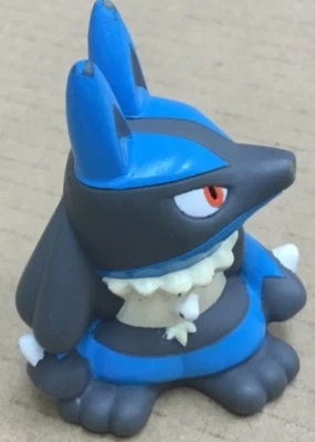 Figura Lucario 2007 Pokemon Finger Puppet Gotta Catch Them All Nintendo Bandai Foto 1 de 4