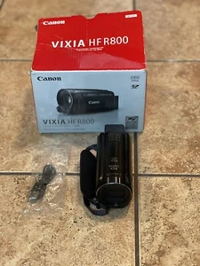 Canon VIXIA HF R800 HD Camcorder 32x Zoom – Tested Works - Picture 1 of 9