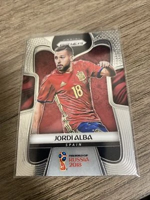 2018 Prizm Soccer World Cup Jordi Alba Spain - Image 1 of 2