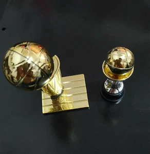 Trofeo MVP escala 1/6 + Juego de trofeos de campeón FMVP para modelo de figura de acción NBA EB de 12" - Imagen 1 de 8