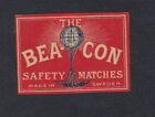 Ancienne  tiquette allumettes Sude BN64637 The Bea Con 