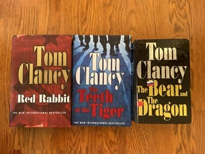 Tom Clancy Bundle Red Rabbit Teeth of the Tiger Bear Dragon Hardcover - Picture 1 of 3