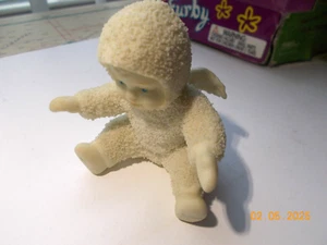 Dept 56 Nevebabies Seduto Bambino Angelo - Foto 1 di 3