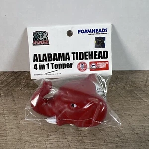 NCAA Foamheads 4-1 Key Chain, Pencil / Antenna Topper Alabama Crimson Tide - Picture 1 of 6