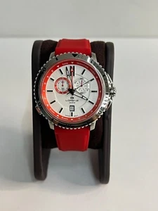 Orologio Lorenz Regata 45mm 026892CC Quadrante Bianco - Picture 1 of 4