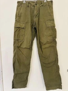 Pantalones cargo Orslow 6 bolsillos oliva - Imagen 1 de 13