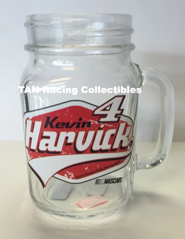 Kevin Harvick Hunter Mfg 2015 #4 Mason Jar Glass Mug 16oz FREE SHIP!! Cover