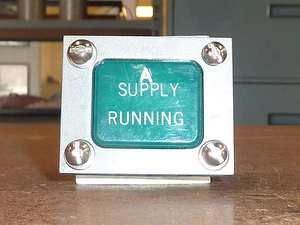 DRS Power 6981ED166-1445 Green Supply Running Indicator Light - Bild 1 von 6