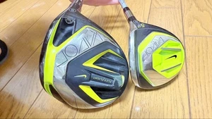 NIKE GOLF VAPOR SPEED DRIVER Fairway Wood 2pcs Set Flex-S Tour AD MJ-6 With H/C - Picture 1 of 10