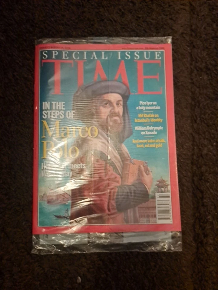 Time Magazine August 7-14 2006  Steps Of Marco Polo Vintage Unopened Magazine - Image 1 of 1