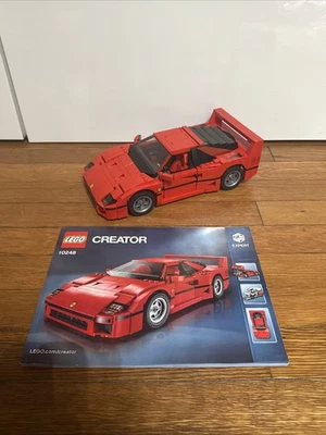 LEGO Creator Expert Ferrari F40 10248 Built With Instructions - Image 1 of 4