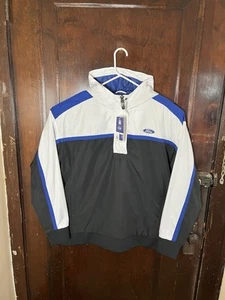 Nuevo cortavientos Ford Performance Automotive Racing 1/4 cremallera 2XL con capucha ventilada nuevo con etiquetas - Imagen 1 de 13
