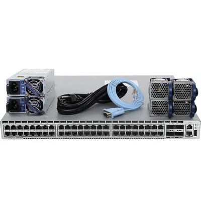 Arista DCS-7050TX-64-R 48P 10GbE RJ45 4P 40GbE QSFP+ RA Switch - Image 1 of 4