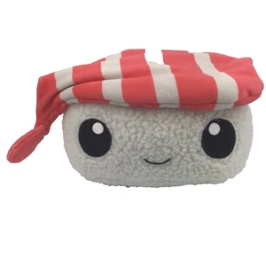 Toy Factory Miso Happy Sushi Plush 9" 2019 Item 21X0063 Salmon Sushi Stuffed Toy - Picture 1 of 15