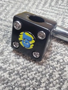 GT/Dyno Mallet Stem RePop with Decal Potts Mod Hollow Bolt Quill Stem Black - Picture 1 of 2