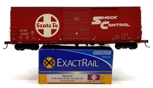 ExactRail EE-1015-1 HO Scale ATSF PC&F 6033 Single Door Boxcar #15687 EX/Box - Picture 1 of 1