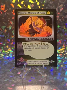 DBZ Dragon Ball Z FOIL Dodoria Flames Of Fury 32 CCG Unlimited Frieza Saga MP - Picture 1 of 3