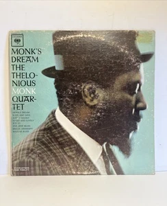 1963 Monks Dream Columbia Jazz LP OG MONO VG/VG Thelonious Monk - Picture 1 of 10