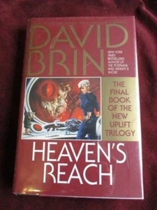 David Brin - HEAVEN'S REACH - 1st - SIGNED - Picture 1 of 1