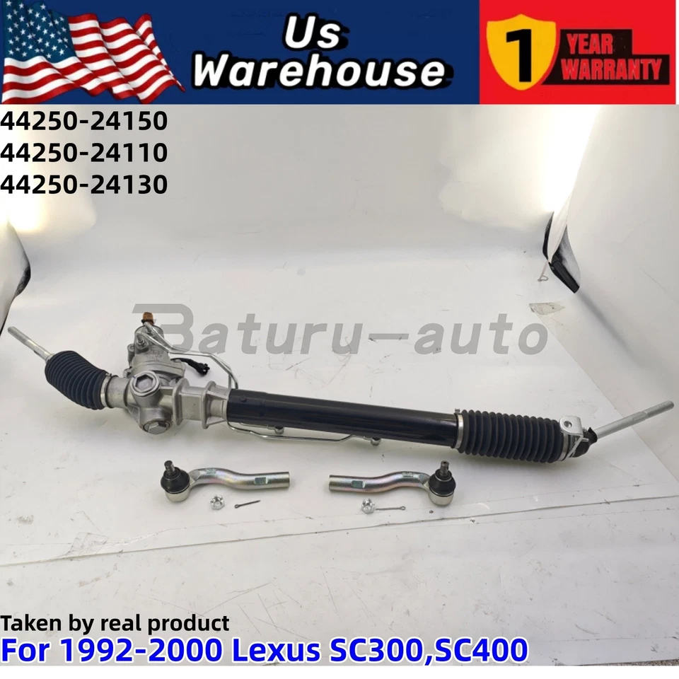 For 1992-2000 Lexus SC300,SC400 NEW Rack & Pinion Assy 44250-24150 44250-24110 - Image 1 of 4