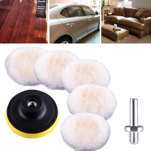 Car-Buffing Pads Polishing Sponge Buffer Set Waxing Foam Polisher-Kit For Drill - Picture 1 of 10