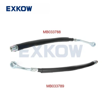 2X Manguera de alimentación del enfriador de aceite del motor para Mitsubishi Pajero Montero 6G72 3,0 L 1990-2004 Foto 1 de 4