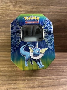 Empty Pokemon Tins Charizard Vaporeon Empty Tin - Picture 1 of 2
