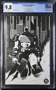 Absolute Batman #1 CGC 9.8 1:25 segunda impresión tintas Dragotta variante DC Comics 2024 - Imagen 1 de 2