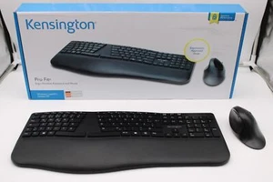 Kensington Pro Fit Ergo Kabellose Tastatur und Ergo Maus im Set, Deutsche QWERTZ - Bild 1 von 11