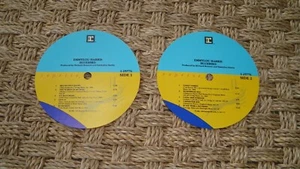 Emmylou Harris Bluebird Paper Record Labels Only No LP Laminate for coasters - Picture 1 of 4