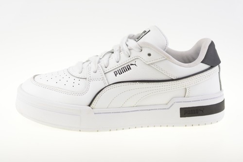 PUMA CA Pro Trim J bianco nero 395157 01 scarpe da ginnastica uomo junior taglia UK 5