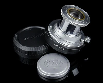 Lens INDUSTAR -10 FED (3.5/50mm) lens Leica Mount m39 - Fujifilm FX - Image 1 of 4