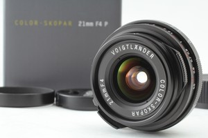 [Top Mint in Box] Voigtlander Color Skopar 21mm f4 P VM Lens for Leica M from jp