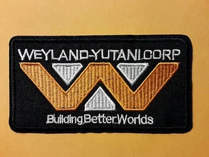 Aliens Weyland-Yutani Corp Building Better embroidered Patch 4 1/2 inches long - Picture 1 of 3