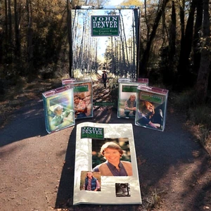 John Denver The Country Roads Collection 4 Cassette Box Set Booklet Bend 1997 - Picture 1 of 19