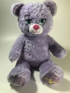 Build A Bear Anna Disney Frozen Púrpura Brillo 16" Peluche Juguete Suave Animal de Peluche - Imagen 1 de 6