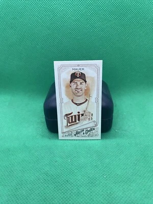 2018 Topps Allen and Ginter Mini #306 Joe Mauer Minnesota Twins - Image 1 of 2