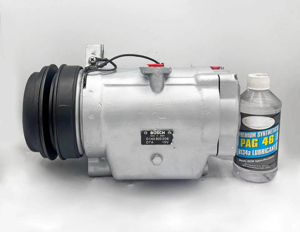 1977-1979 320i, 1979-1981 528i, 1975-1978 530i OEM Reman A/C Compressor - Imagem 1 de 1