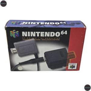 Cable de antena RF Switch N64 Nintendo N64 PAL con embalaje original - Imagen 1 de 5