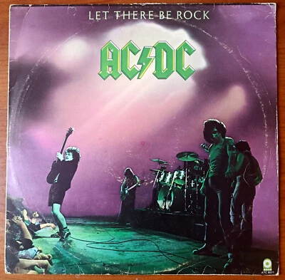 AC/DC LET THERE BE ROCK SOUTH AFRICA LP UNIQUE COVER HEAVY METAL HARD ROCK - Image 1 of 4