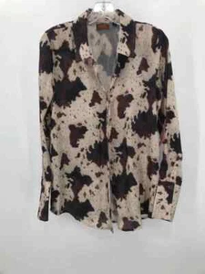 Pre-Owned Scully Tan Size XS Long Sleeve Blouse - Picture 1 of 3