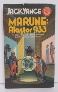 MARUNE ALASTOR 933 by Jack Vance **SIGNED**  1st edition.  Ballantine - Imagen 1 de 4