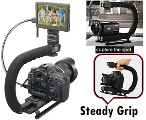 Vivitar Action-Grip Stabilizing Bracket For Canon Powershot G3 G5 G9 G7 X II - Picture 1 of 11