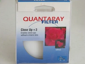 72mm - Quantaray CU+3 Filter Close-up lens New #72m-wn2 - Picture 1 of 1